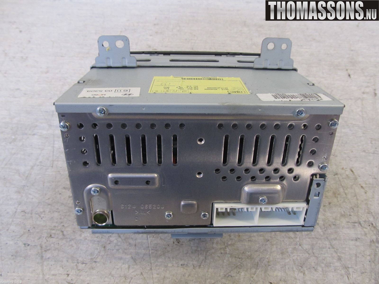 Hyundai H-1/STAREX 08-21 Stereo Radio
