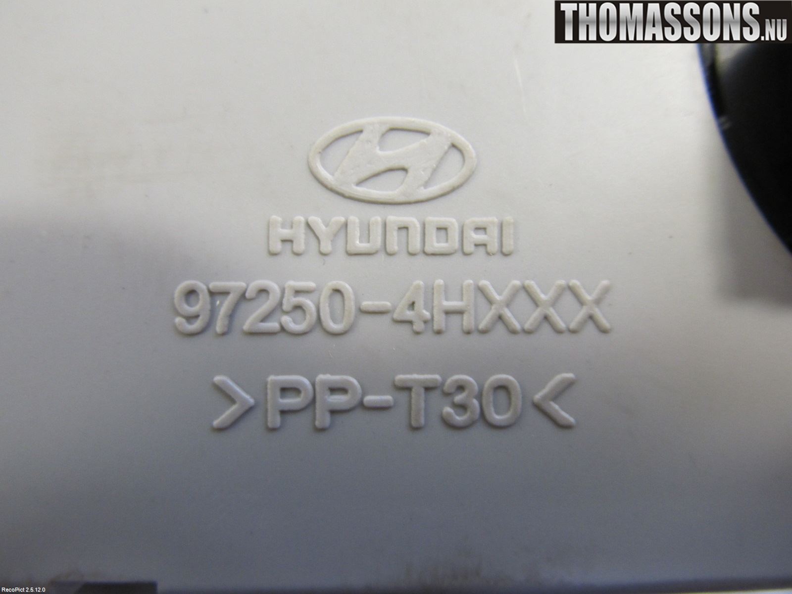 Hyundai H-1/STAREX 08-21 Varme Ac Betjening-Display
