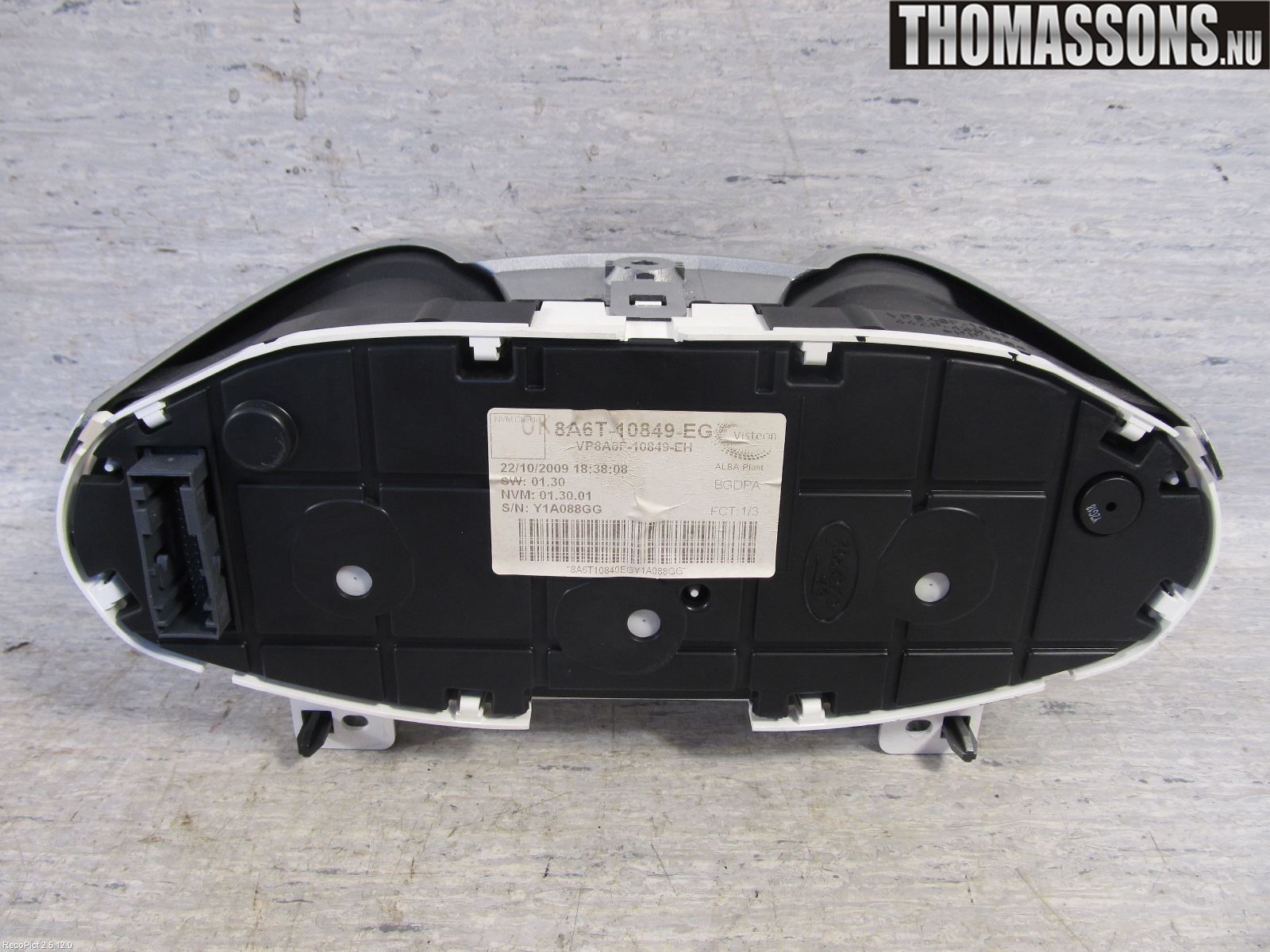 Ford FIESTA 09-12 Instr Kombinert
