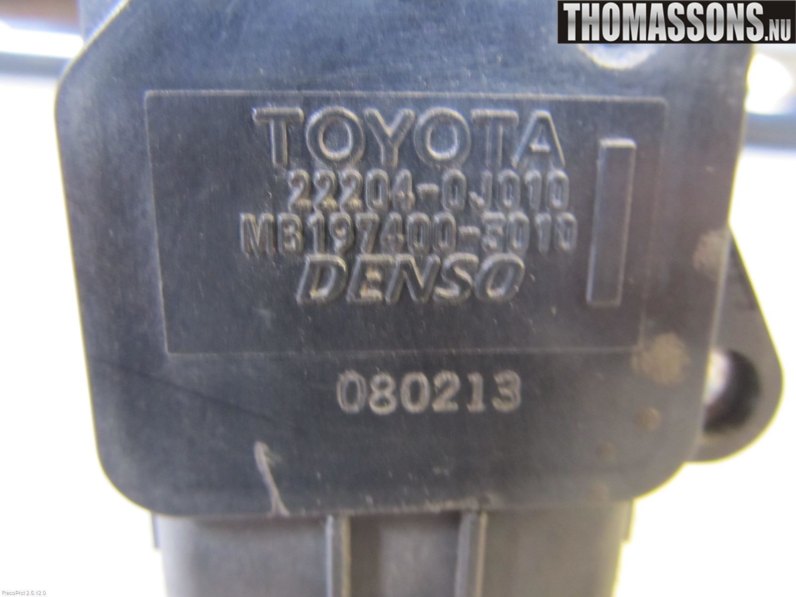 Toyota AVENSIS 07-08 Inns Luftmassemåler