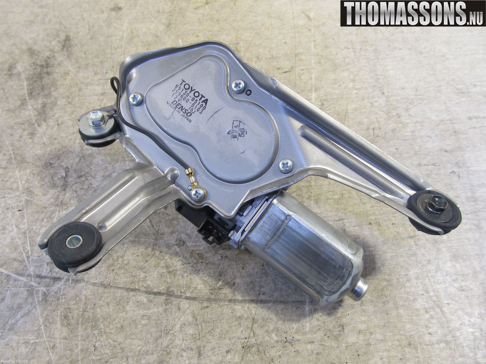 Toyota AVENSIS 07-08 Viskermotor Bakluke
