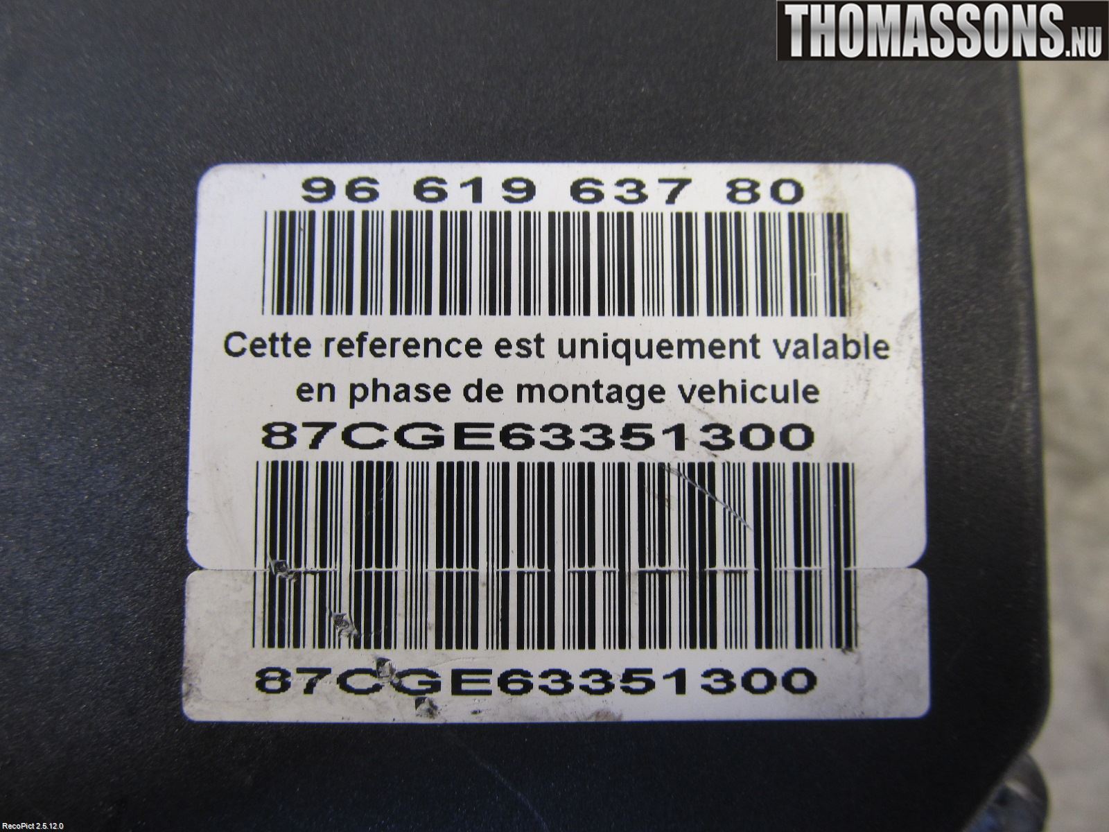 Citroen C4 GRAND PICASSO 07-13 Abs Hydraulikkaggregat