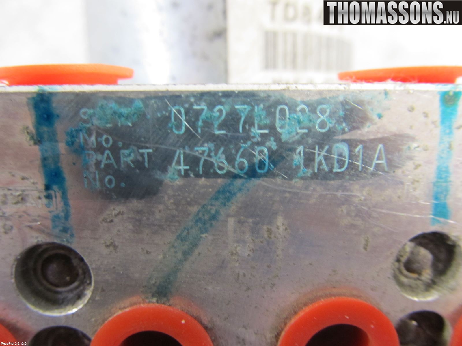 Nissan JUKE 10-14 Abs Hydraulikkaggregat