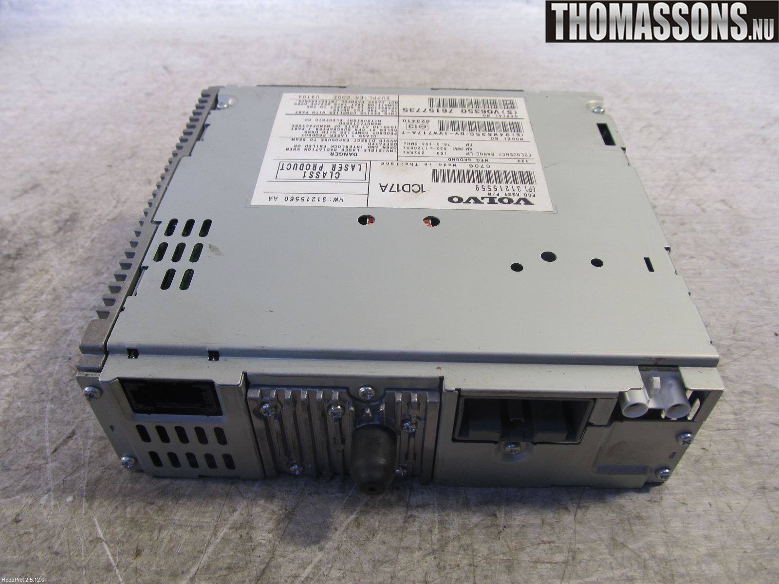 Volvo C30 07-10 Stereo Radio