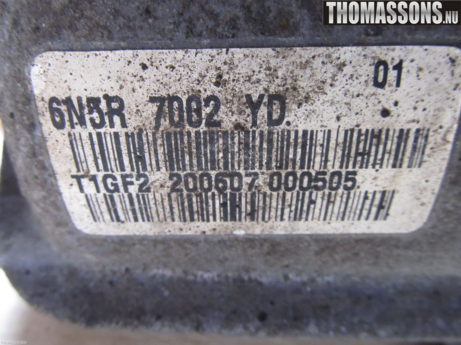Volvo C30 07-10 Gearkasse 5 Trinn