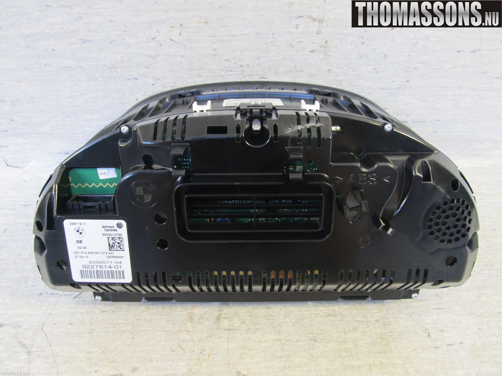 BMW 5 F10/F11/F18 09-17 Instr Kombinert