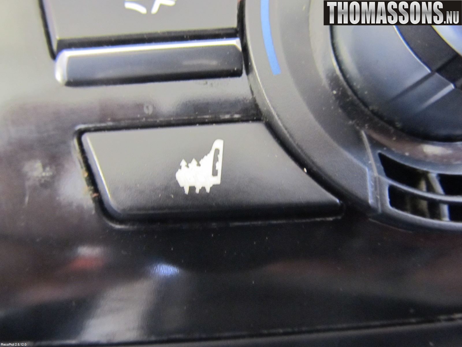 BMW 5 F10/F11/F18 09-17 Varme Ac Betjening-Display