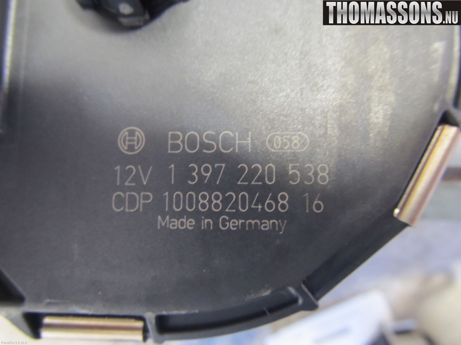 BMW 5 F10/F11/F18 09-17 Viskermotor Frontrute
