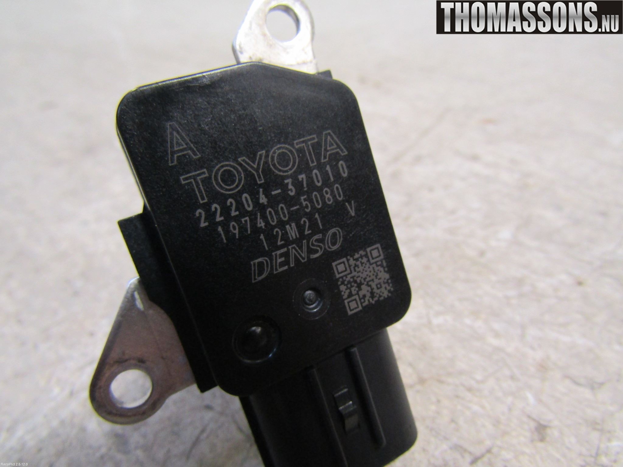 Toyota AURIS 10-12 Inns Luftmassemåler
