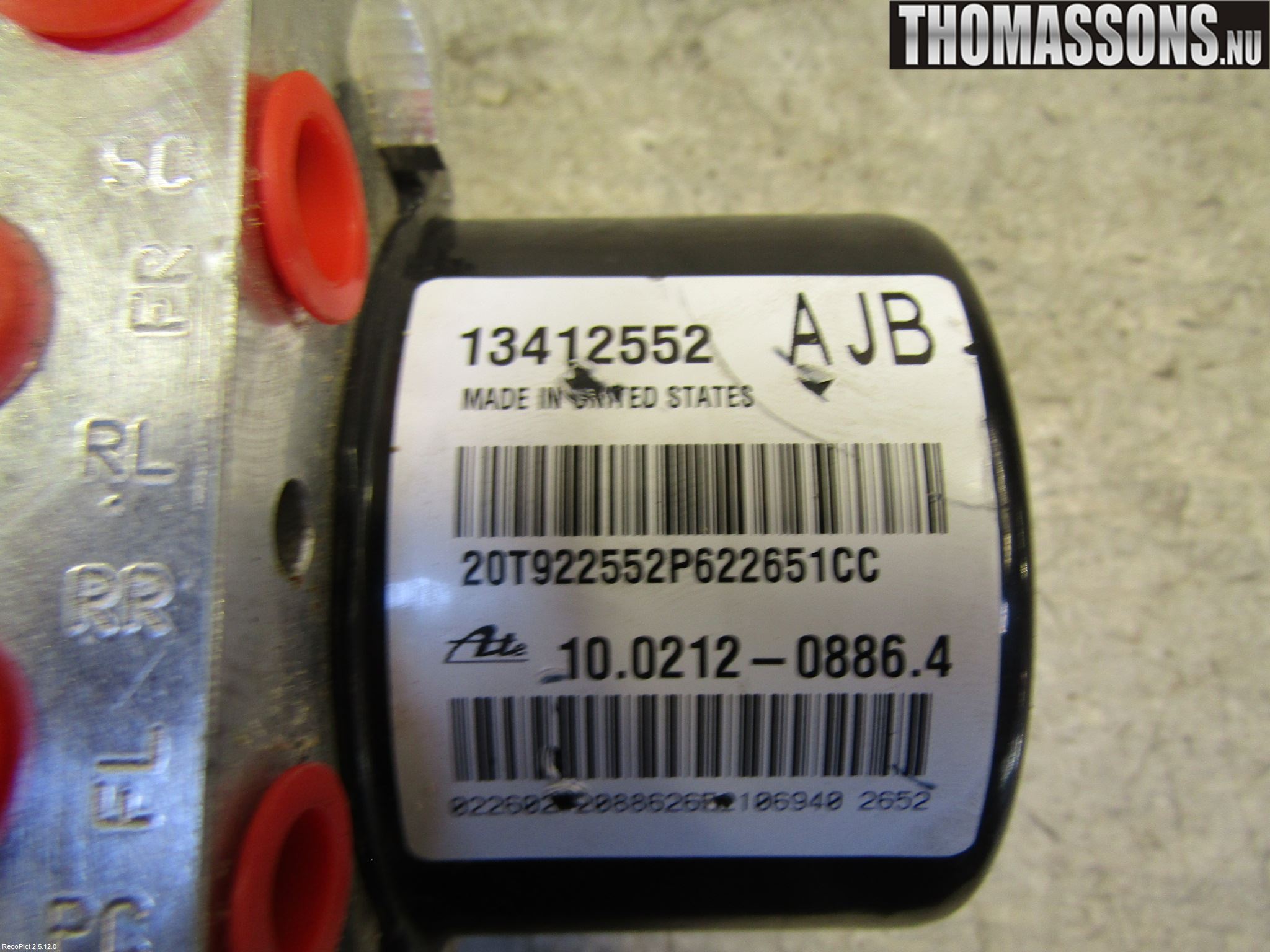 Opel ASTRA J 10-15 Abs Hydraulikkaggregat