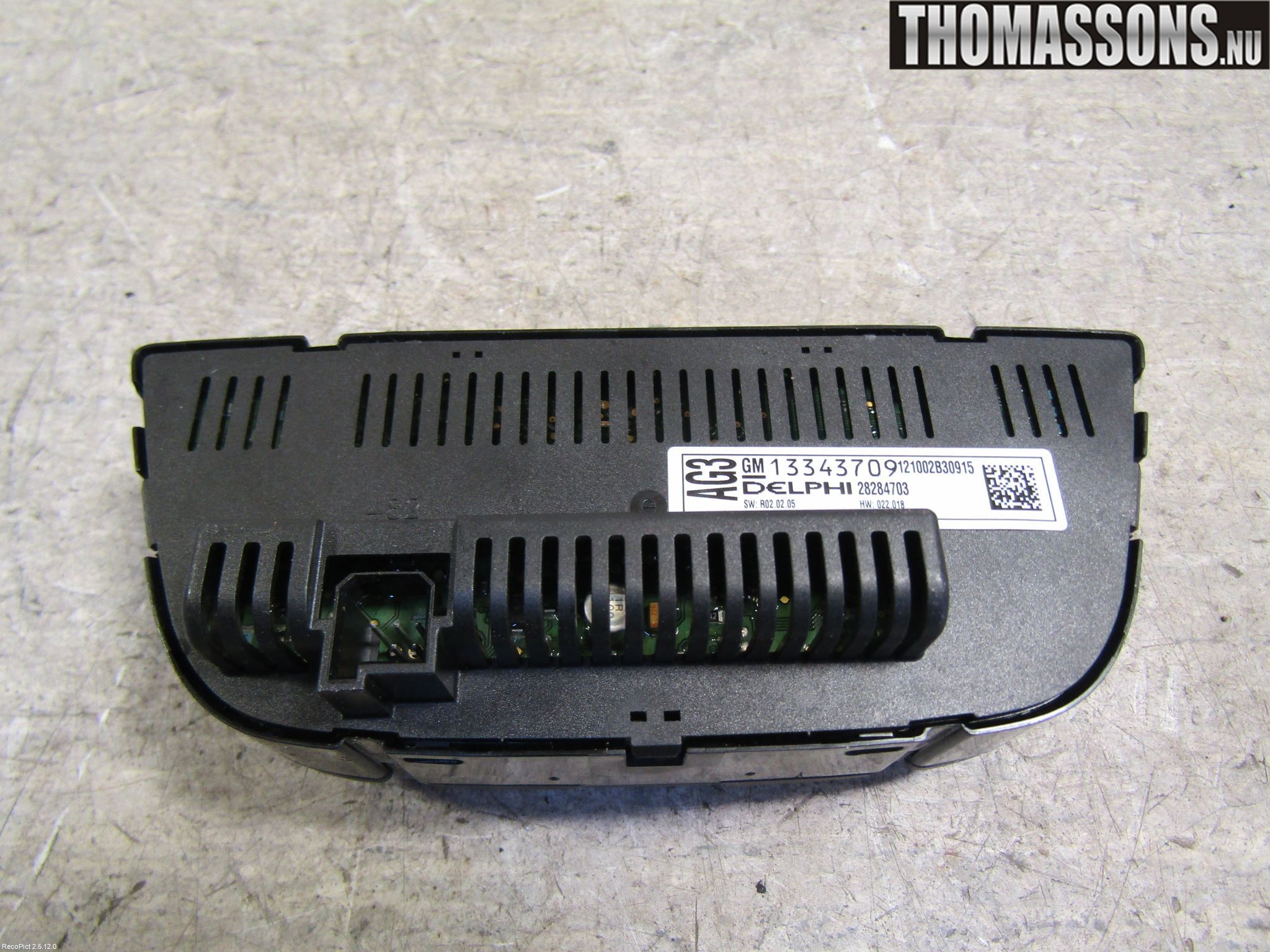 Opel ASTRA J 10-15 Varme Ac Betjening-Display