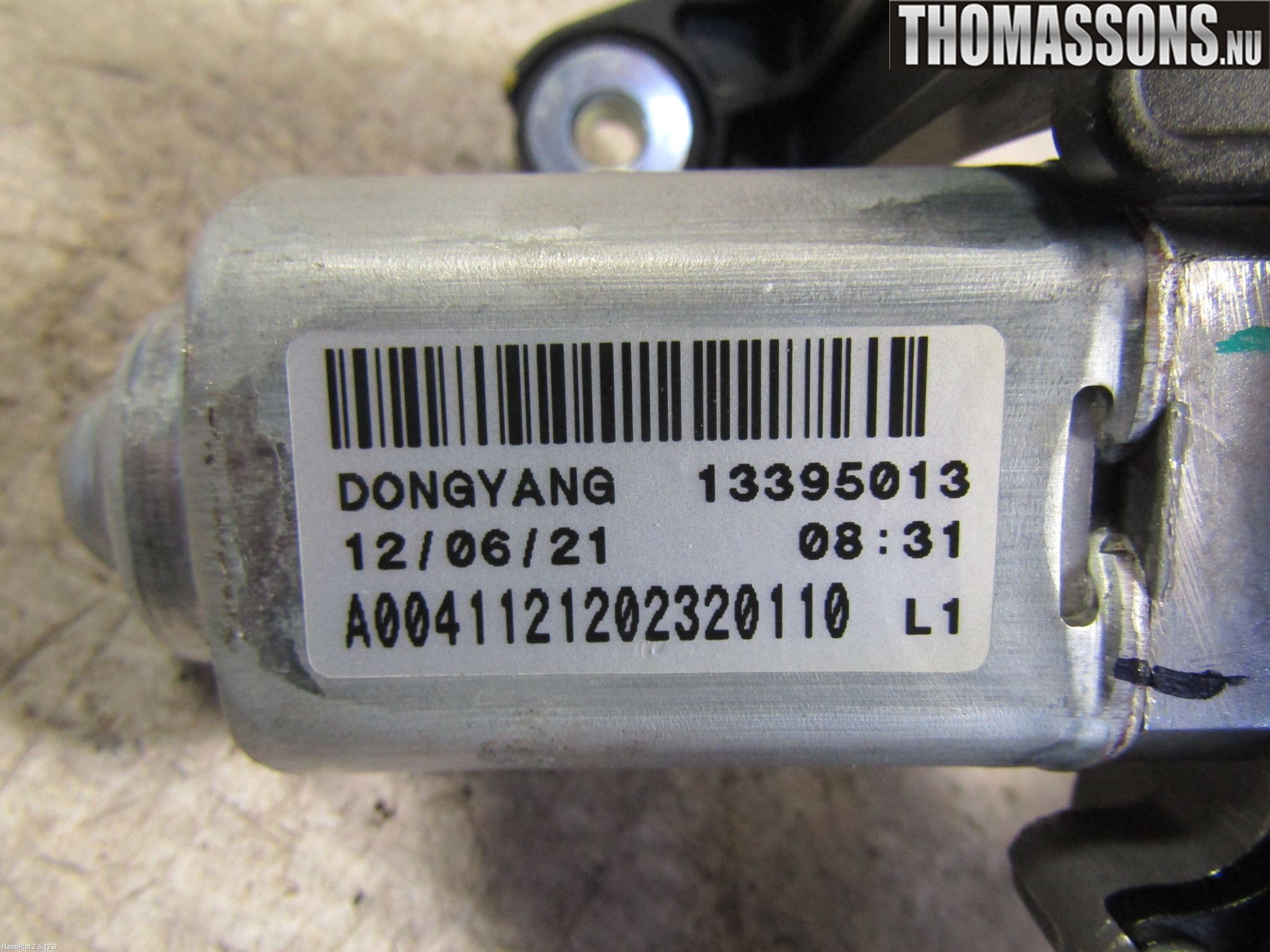 Opel ASTRA J 10-15 Viskermotor Bakluke