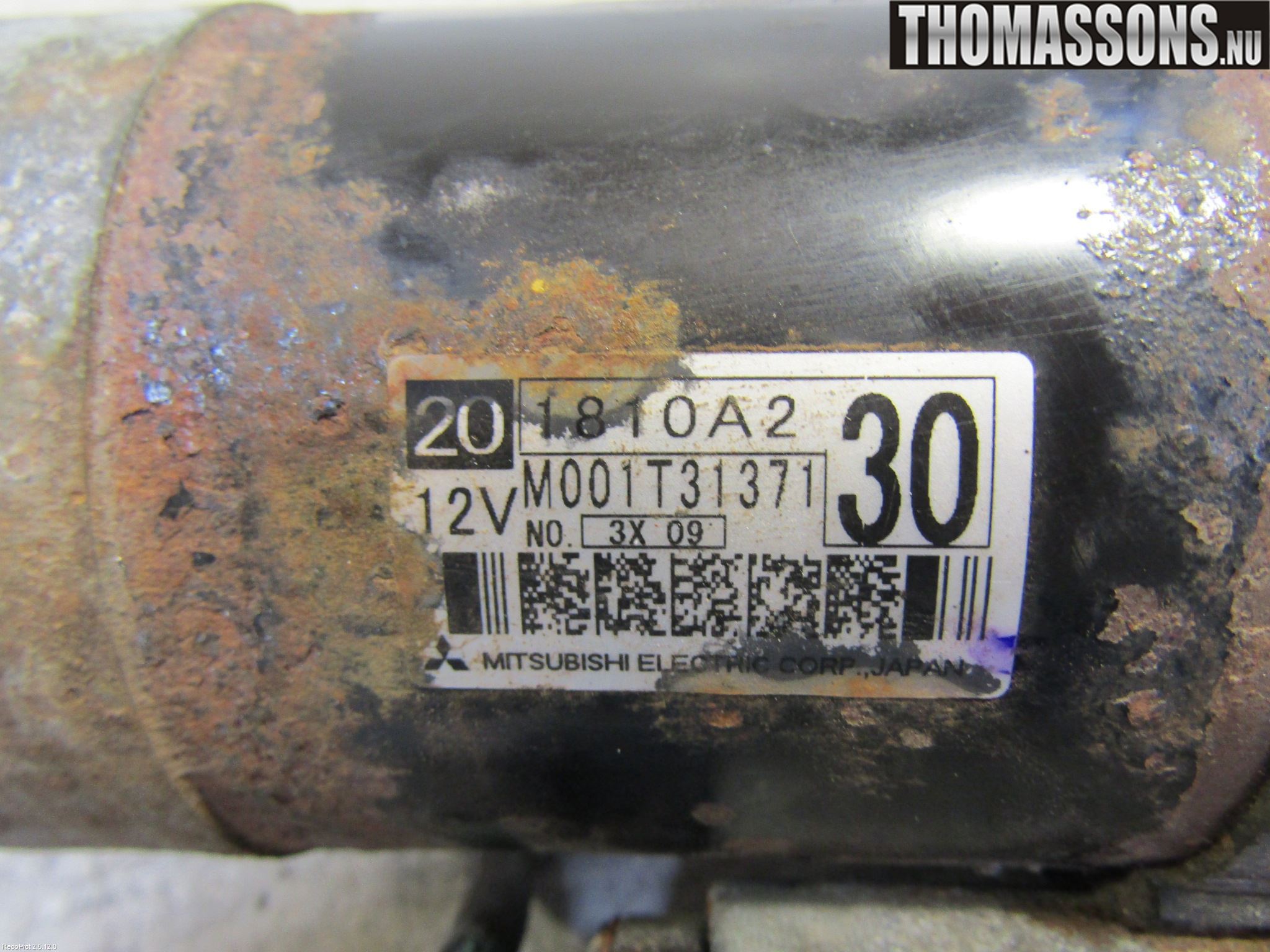 Mitsubishi OUTLANDER 13-21 Startmotor Diesel
