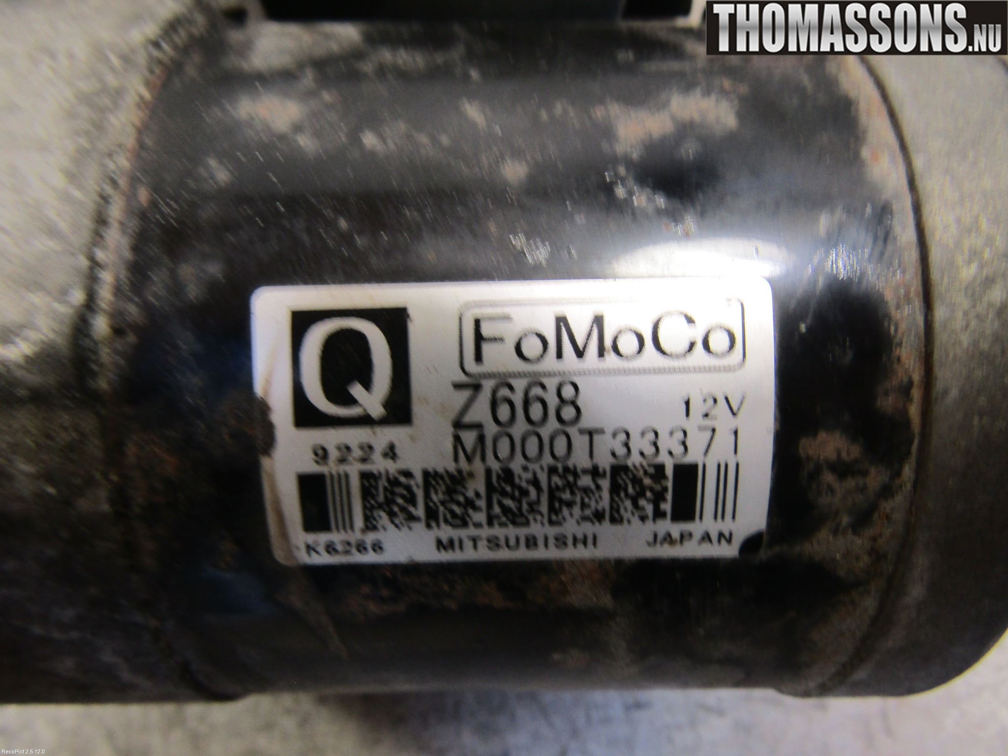 Mazda 3 II 09-13 Startmotor