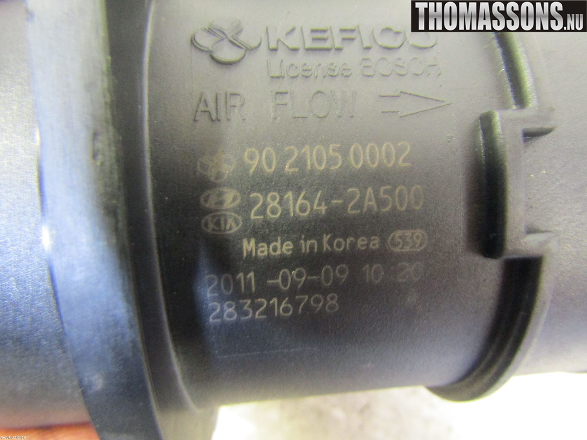 Hyundai i30 FD 07-12 Inns Luftmassemåler