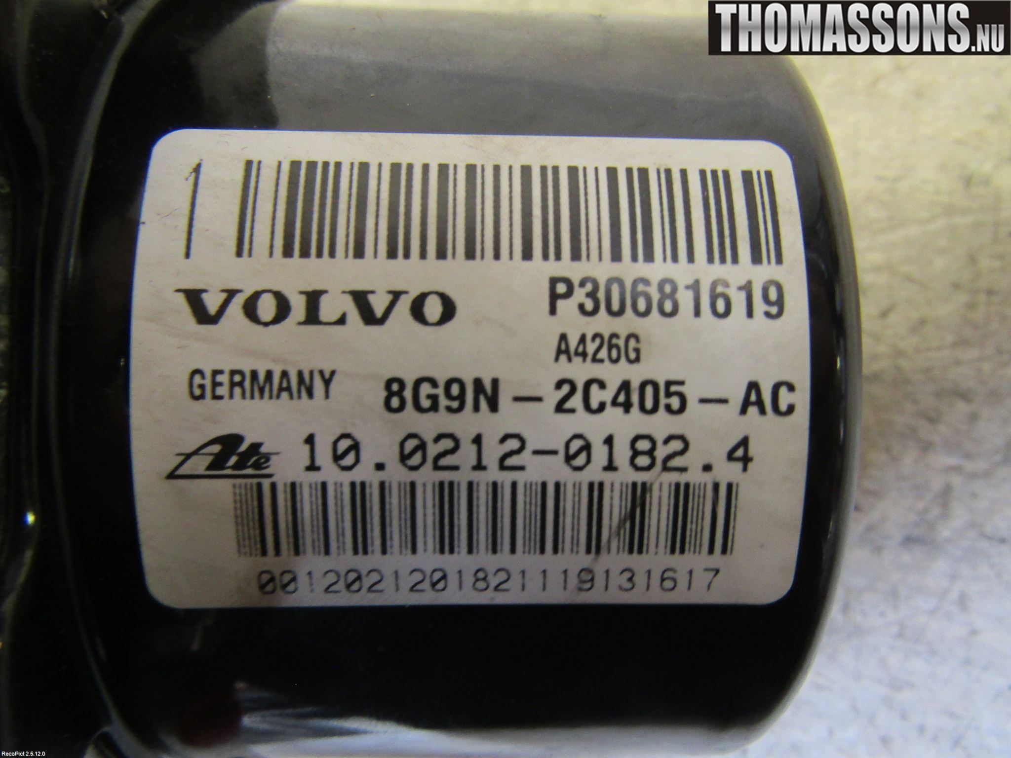 Volvo V70 08-13 Abs Hydraulikkaggregat