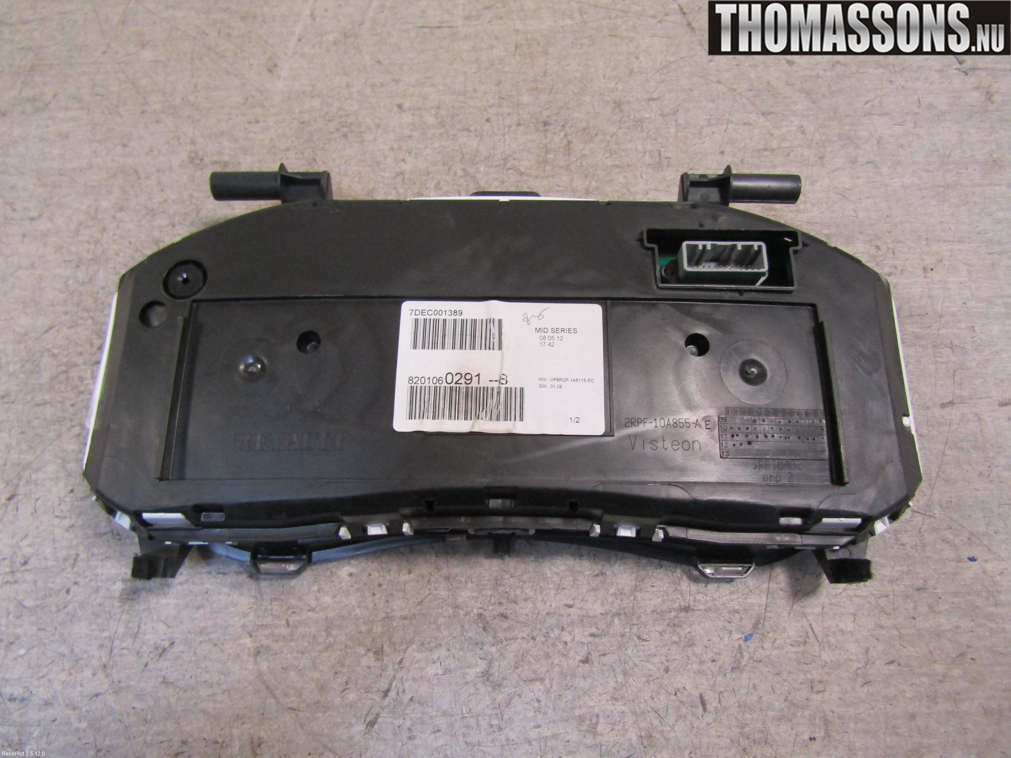 Renault CLIO III  09-12 Instr Kombinert