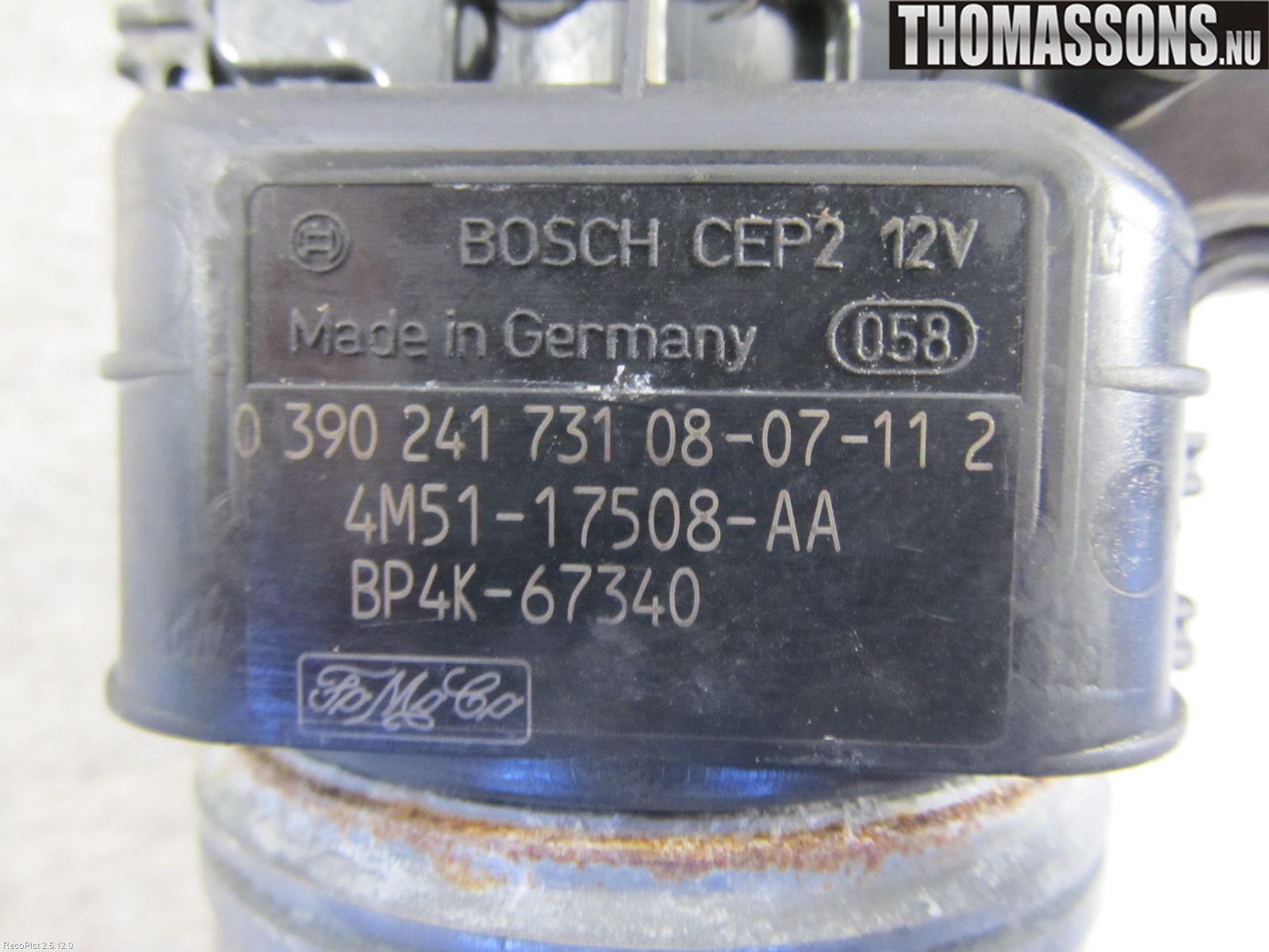 Ford FOCUS 08-11 Viskermotor Bakluke
