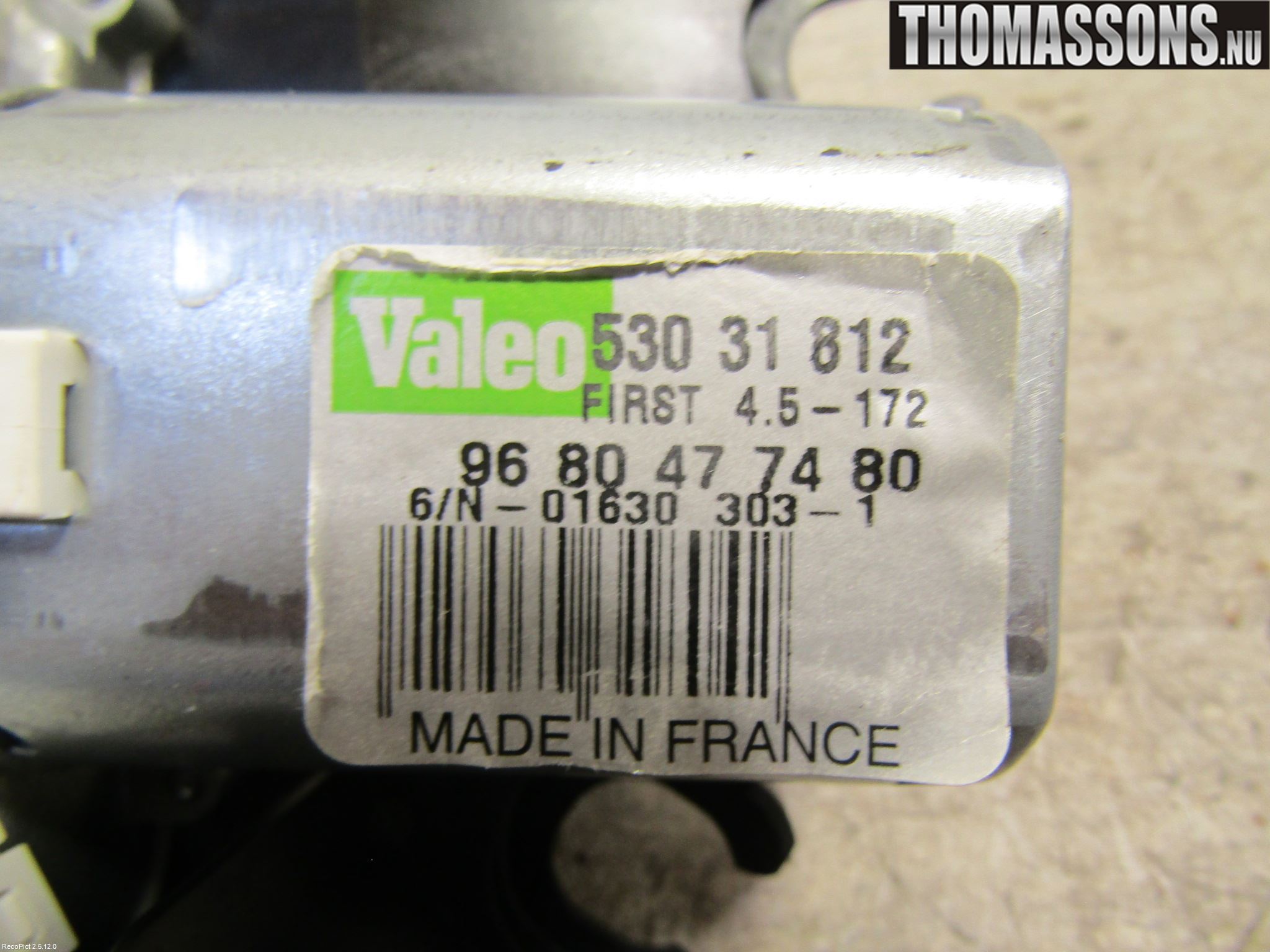 Citroen C4 II 11-18 Viskermotor Bakluke