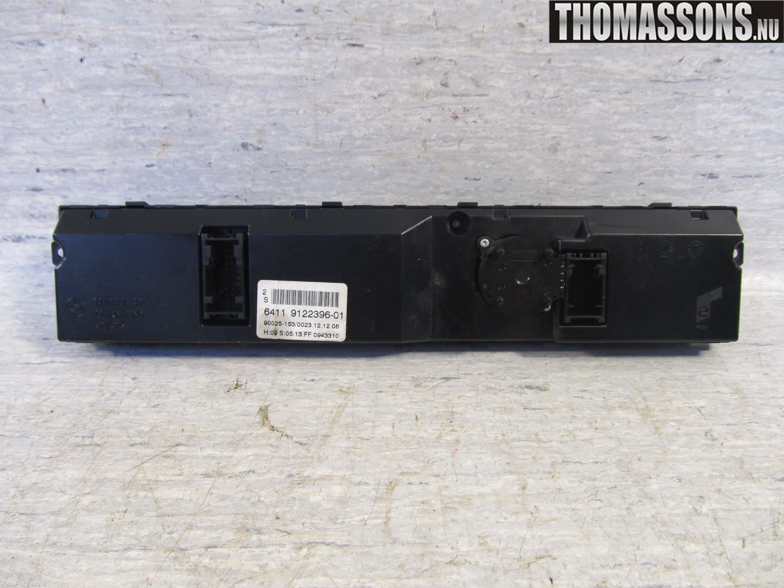 BMW 5 E60/61 Sed/Tou 02-10 Varme Ac Betjening-Display