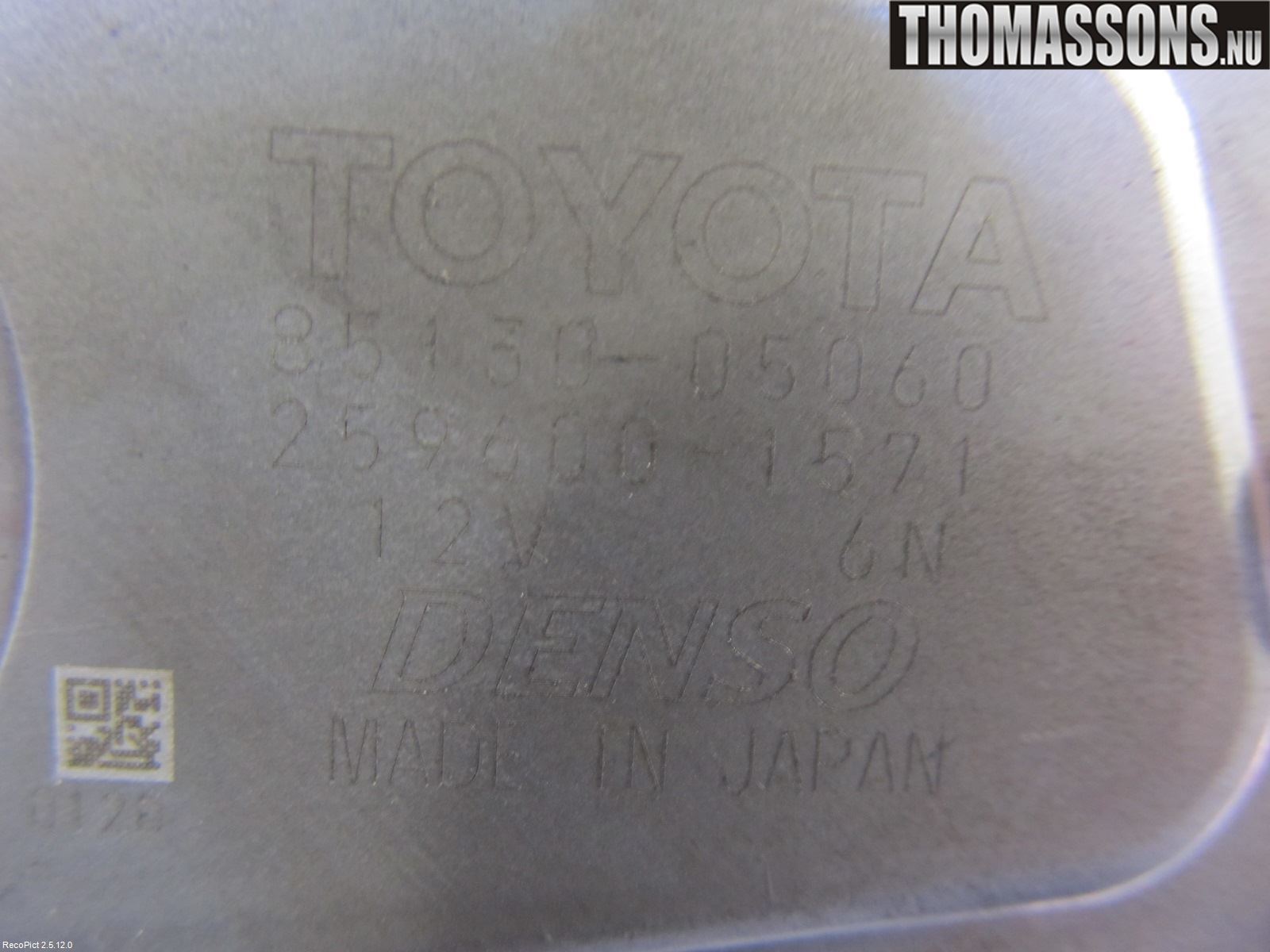 Toyota AVENSIS 09-15 Viskermotor Bakluke