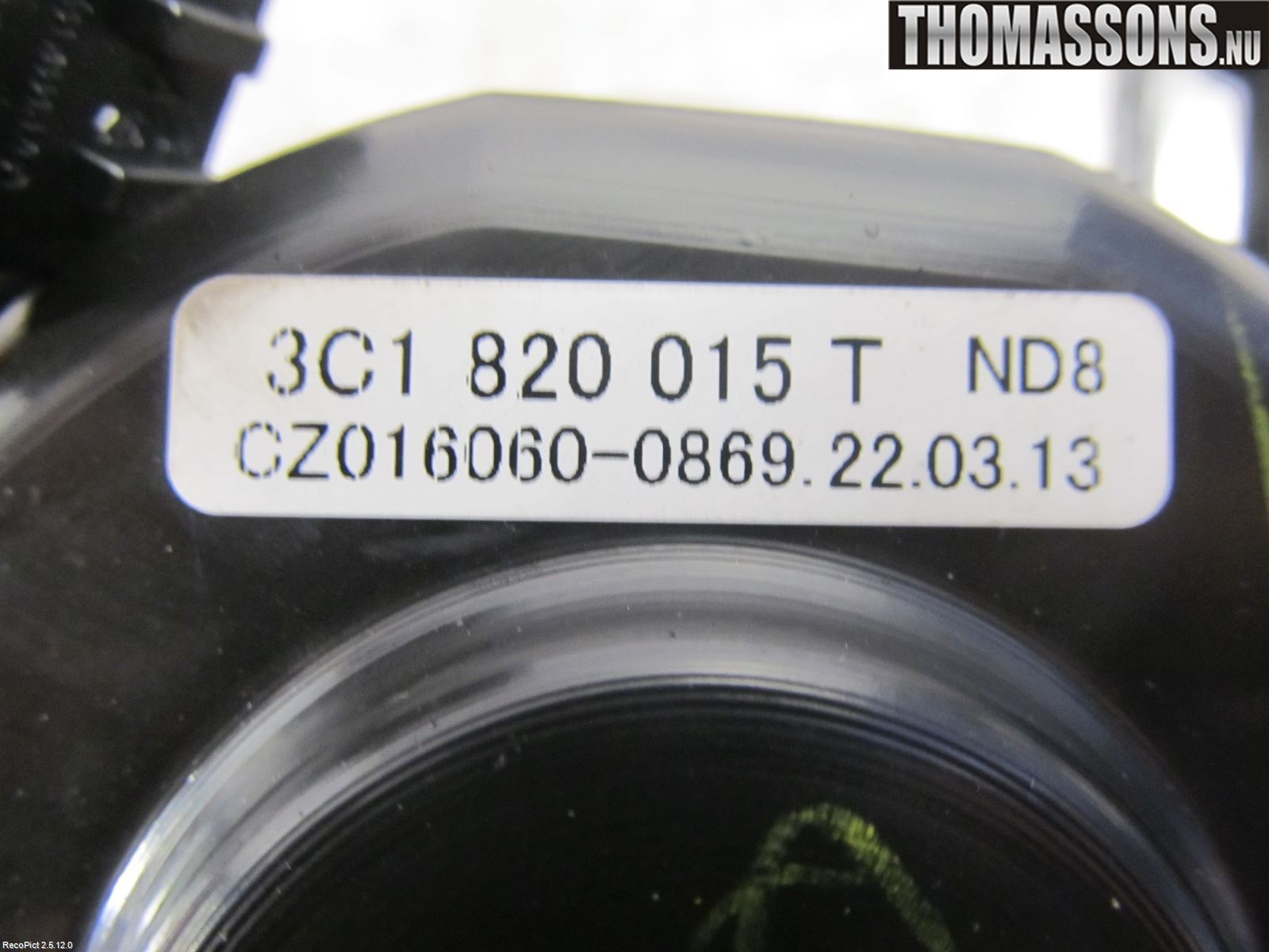 Volkswagen VW PASSAT 11-14 Varmeapparat Viftemotor