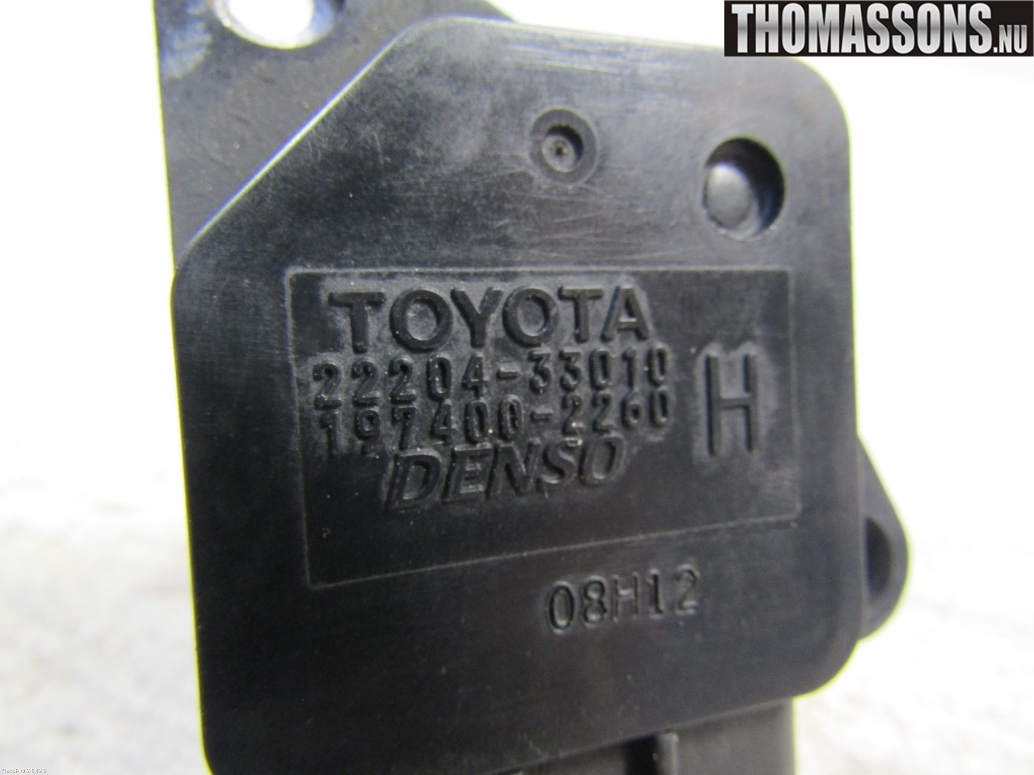 Toyota YARIS XP90 06-11 Inns Luftmassemåler