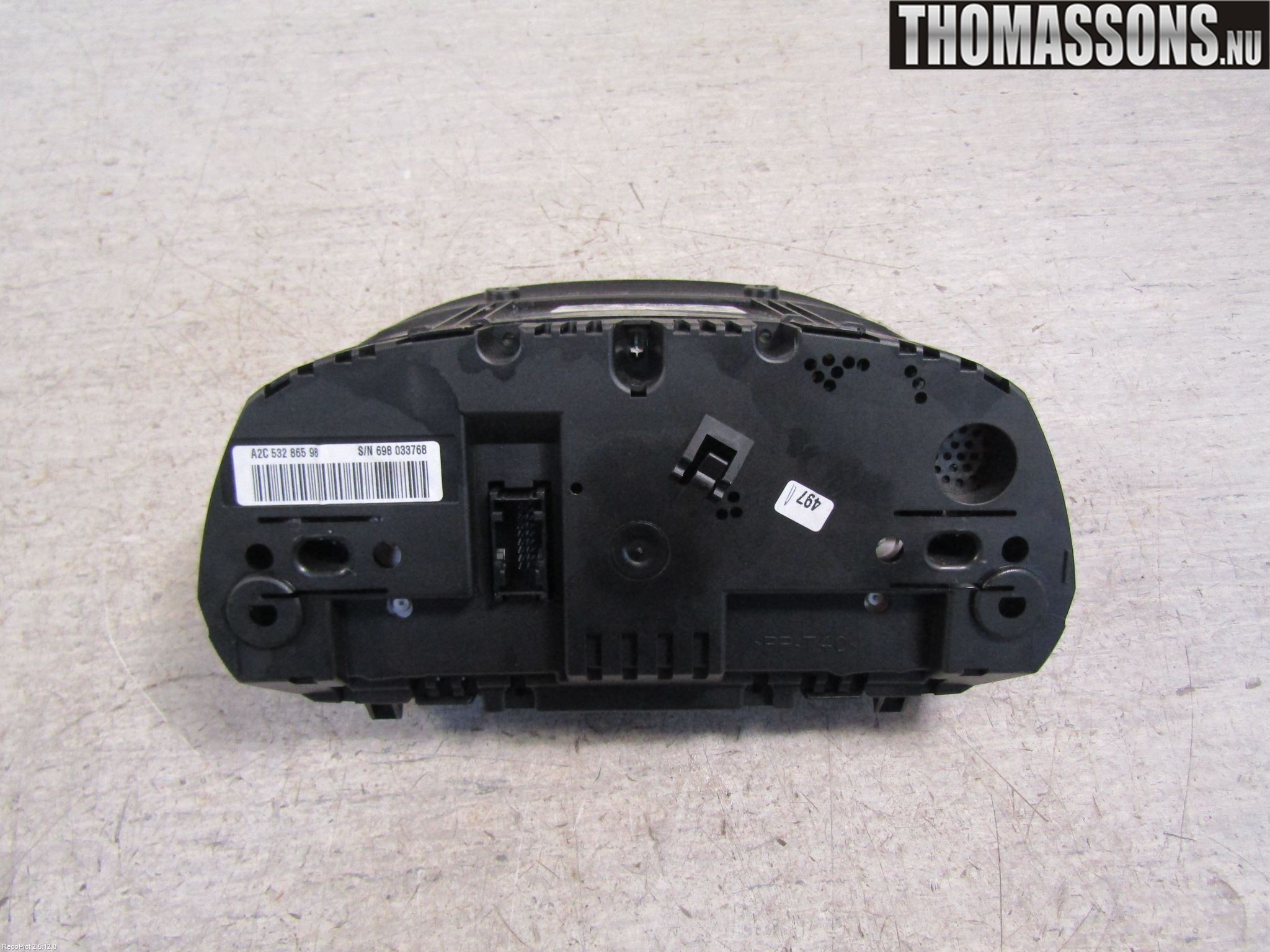 BMW 3 E90/91 SED/TOU 05-12 Instr Kombinert