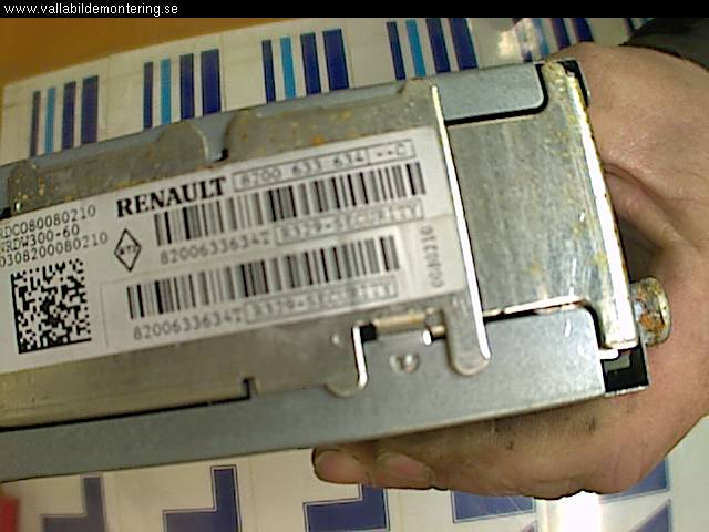 Renault MASTER III  04-10 Stereo Radio Med Cd