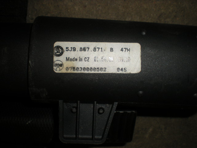 Skoda FABIA 07-14 Innr Innsyn Beskytelse Stv