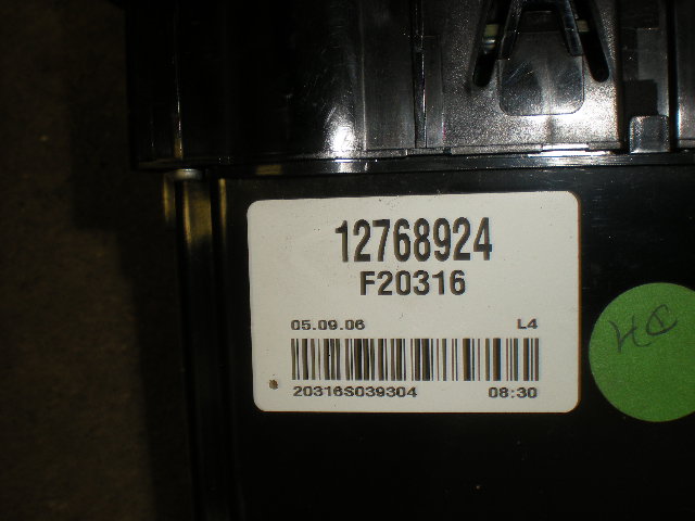 Saab 9-5     06-10 Varme Ac Betjening-Display