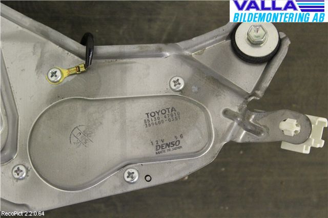 Toyota PRIUS NWH20 04-08 Viskermotor Bakluke
