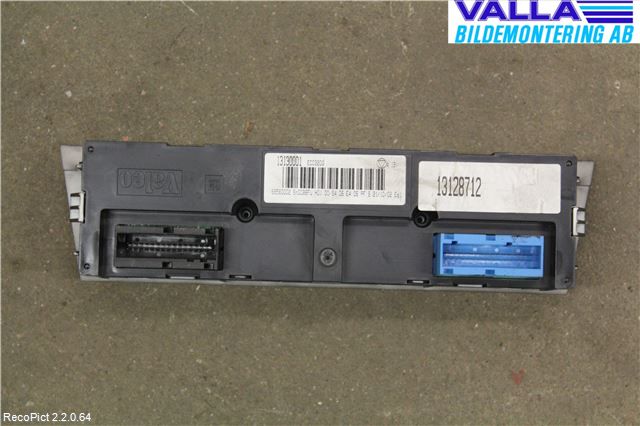 Opel VECTRA C 02-05 Varme Ac Betjening-Display