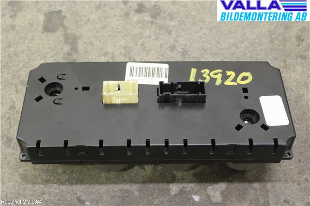 Nissan NAVARA 05-16 Varme Ac Betjening-Display