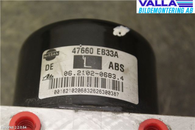 Nissan NAVARA 05-16 Abs Hydraulikkaggregat