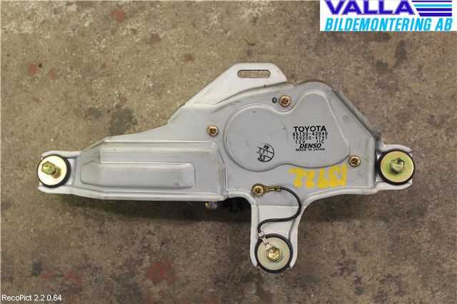 Toyota RAV 4 00-06 Viskermotor Bakluke