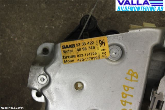 Saab 9-5     06-10 Vindusheis El Komp
