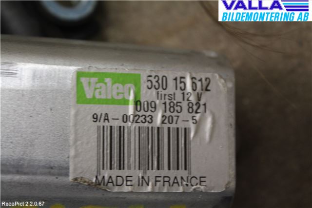 Opel VECTRA C 06-08 Viskermotor Bakluke