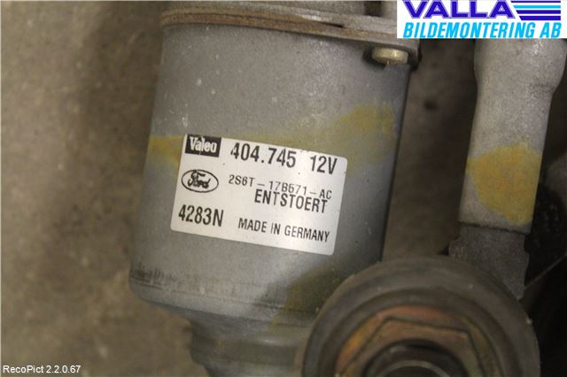 Ford FIESTA     02-05 Viskermotor Frontrute