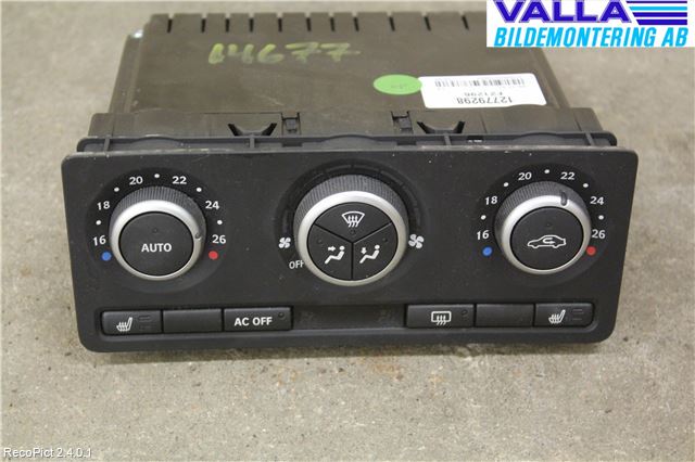 Saab 9-5     06-10 Varme Ac Betjening-Display