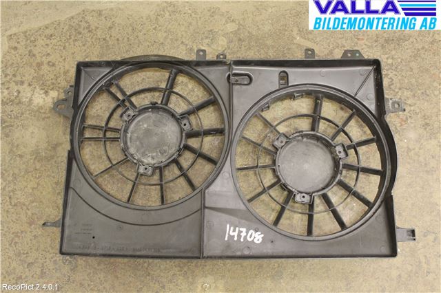 Saab 9-5 -05 Kjølevifte-Radiator Hus-Kåpe