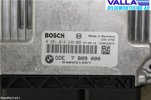 BMW 1 E87/81 5D/3D 03-11 Styreenhet Dieselpumpe
