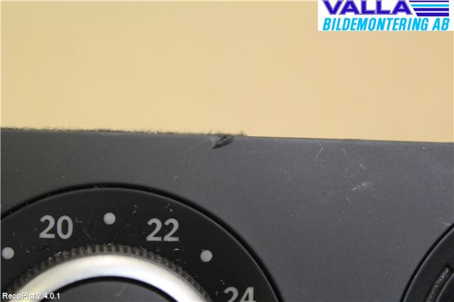 Saab 9-3 VER 2 Varme Ac Betjening-Display
