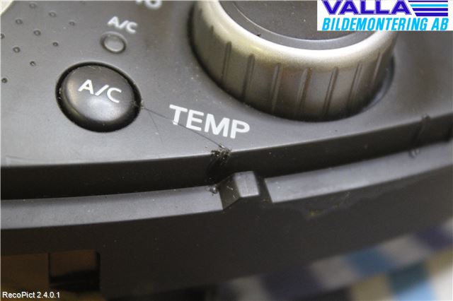 Nissan PRIMERA 02-07 Varme Ac Betjening-Display