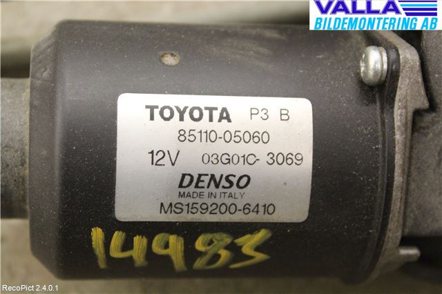 Toyota AVENSIS 03-06 Viskermotor Frontrute
