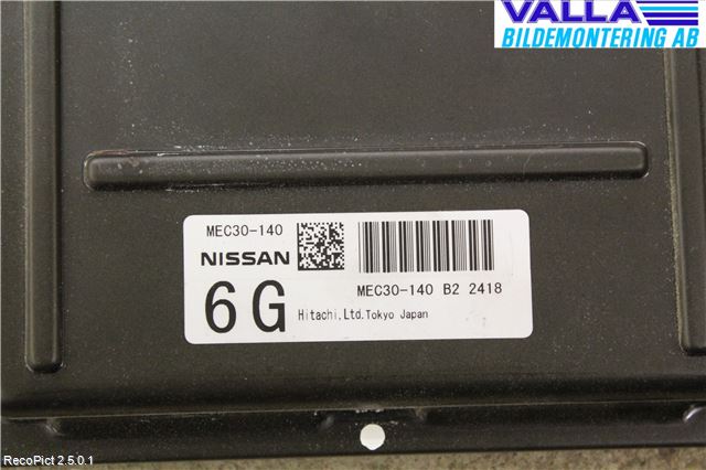 Nissan PRIMERA 02-07 Styreenhet Innsprøytning