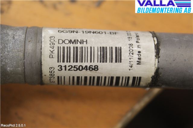 Volvo V70 08-13 Varme Ac Slange - Rør