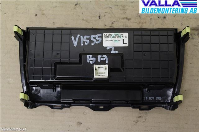 Toyota AURIS 10-12 Varme Ac Betjening-Display