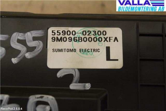 Toyota AURIS 10-12 Varme Ac Betjening-Display
