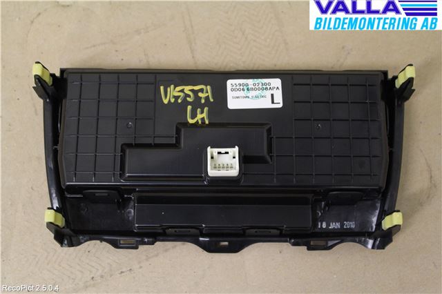Toyota AURIS 10-12 Varmeapparat Panel(Regulering)